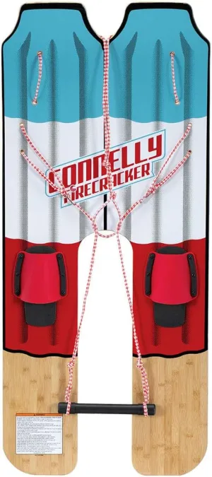 CWB Connelly Firecracker, Kids Waterski Trainer, red/White/Blue, 48in/ 1-4'