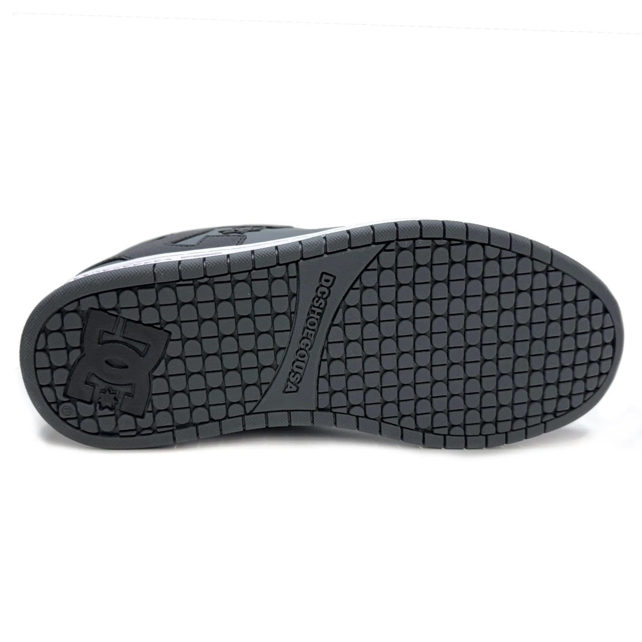 DC SHOES COURT GRAFFIK DK GREY BLACK WHITE TRAINERS