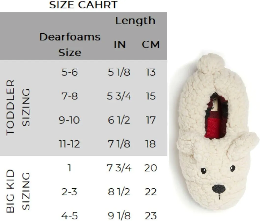 Dearfoams Toddler & Kids' Cute Shark, Cow, Unicorn, Dog, Dinosaur and Animal Critter Slippers
