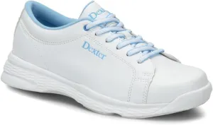 Dexter Womens Raquel V Bowling Shoes- 9 1/2, White/Blue, 9.5