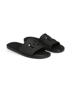 DG Rubber sliders in Black
