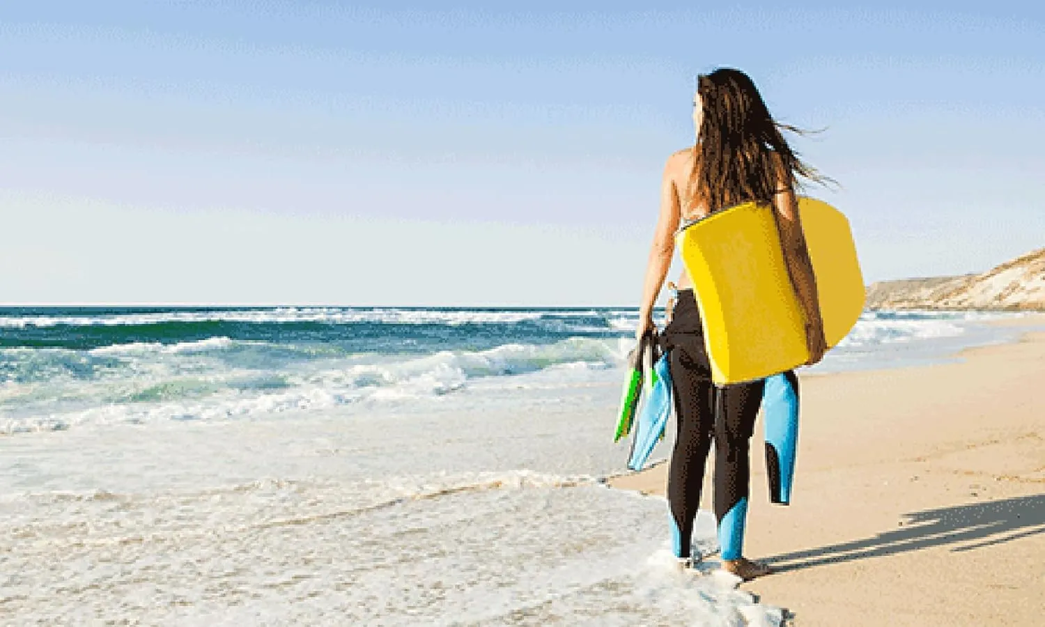 DORSAL Bodyboard Bodysurfing Floating Swimfins (Flippers) Comfortable Natural Gum Rubber for Swimming, Diving, Surfing