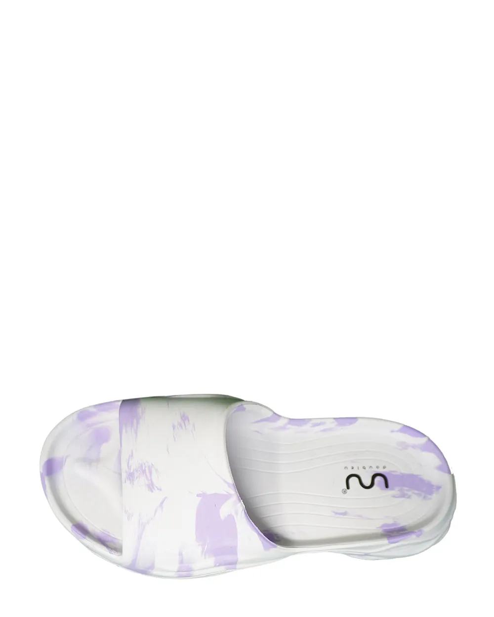 Doubleu Ultra Sporty Slide White & Lilac