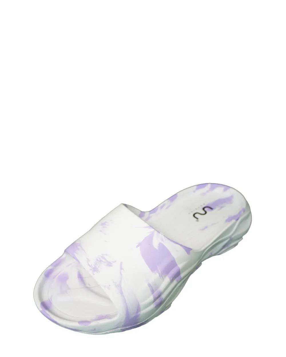 Doubleu Ultra Sporty Slide White & Lilac