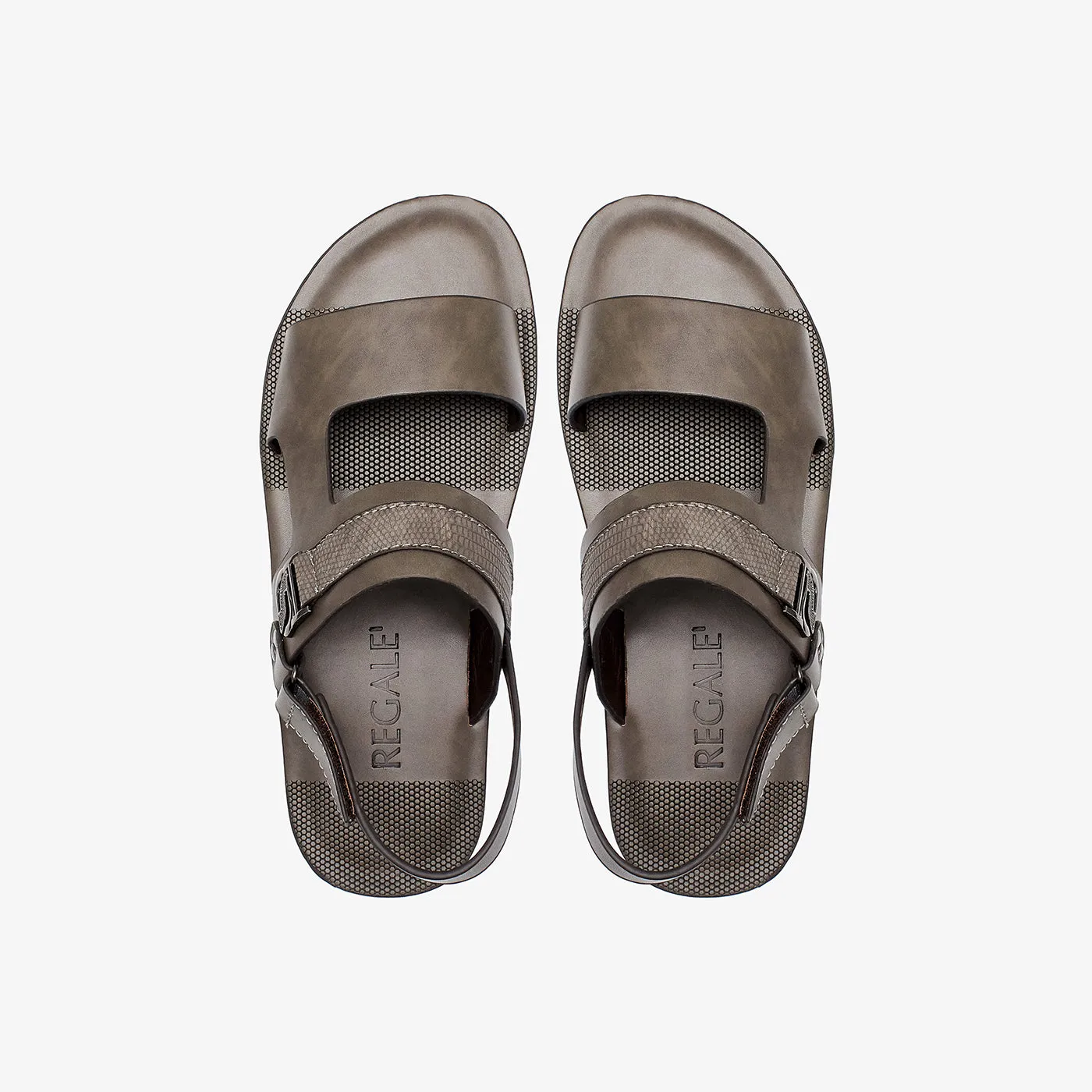 Dual Tone Mens Sandal