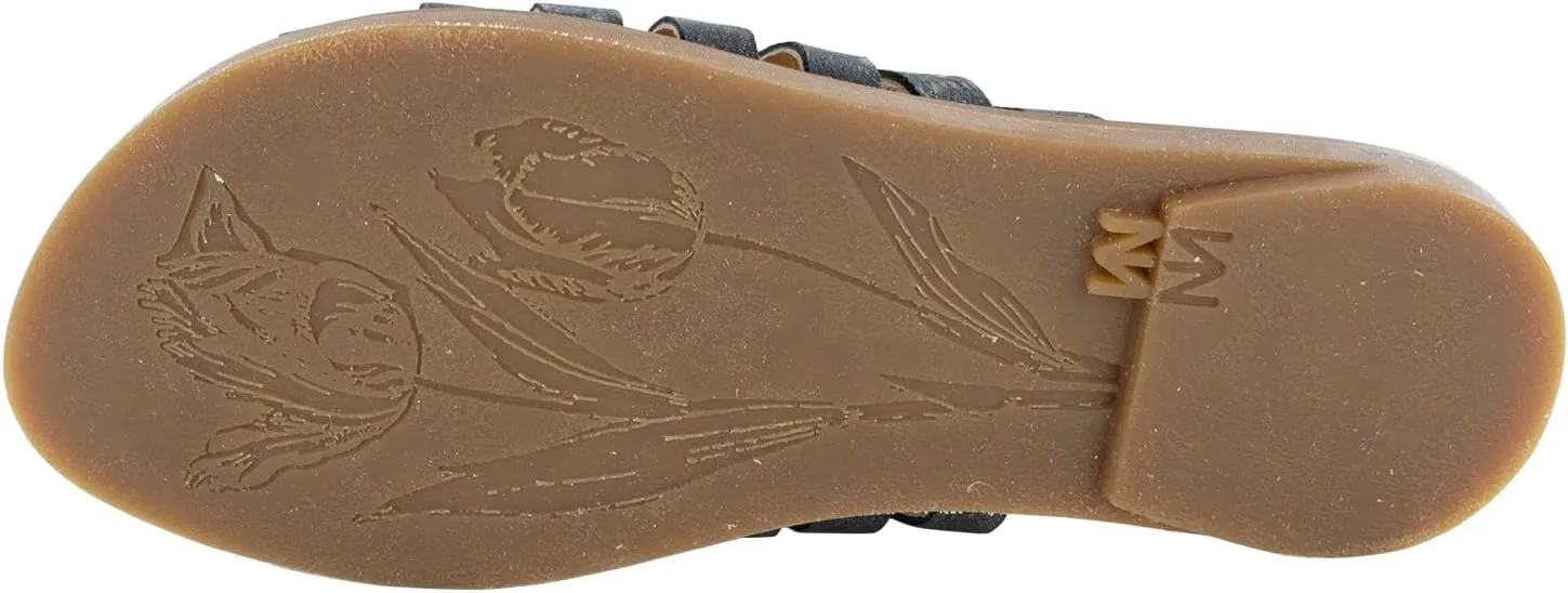 El Naturalista Womens Tulip 5189 Strappy Slide Sandals