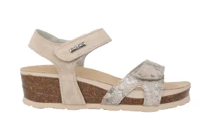 'Elba' women's sandal - Beige