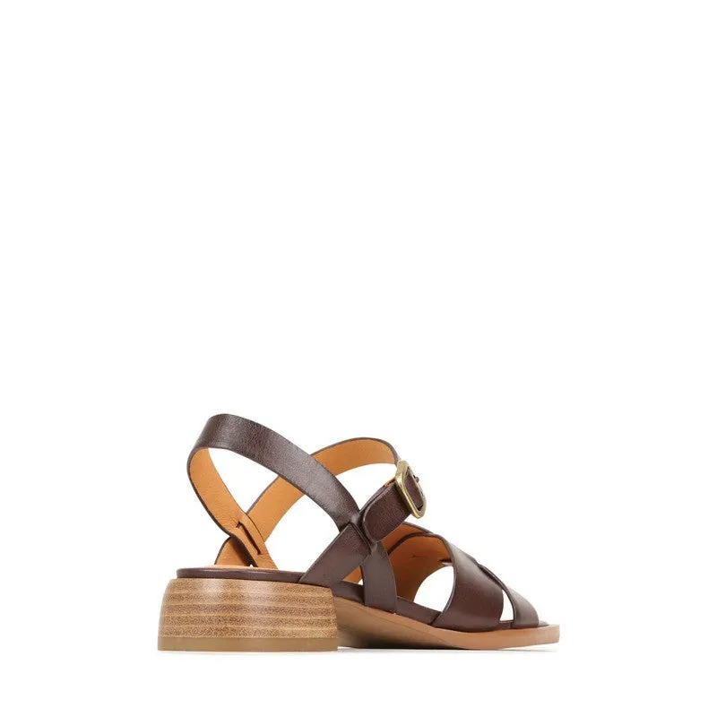 Eos Tega Brown Sandal