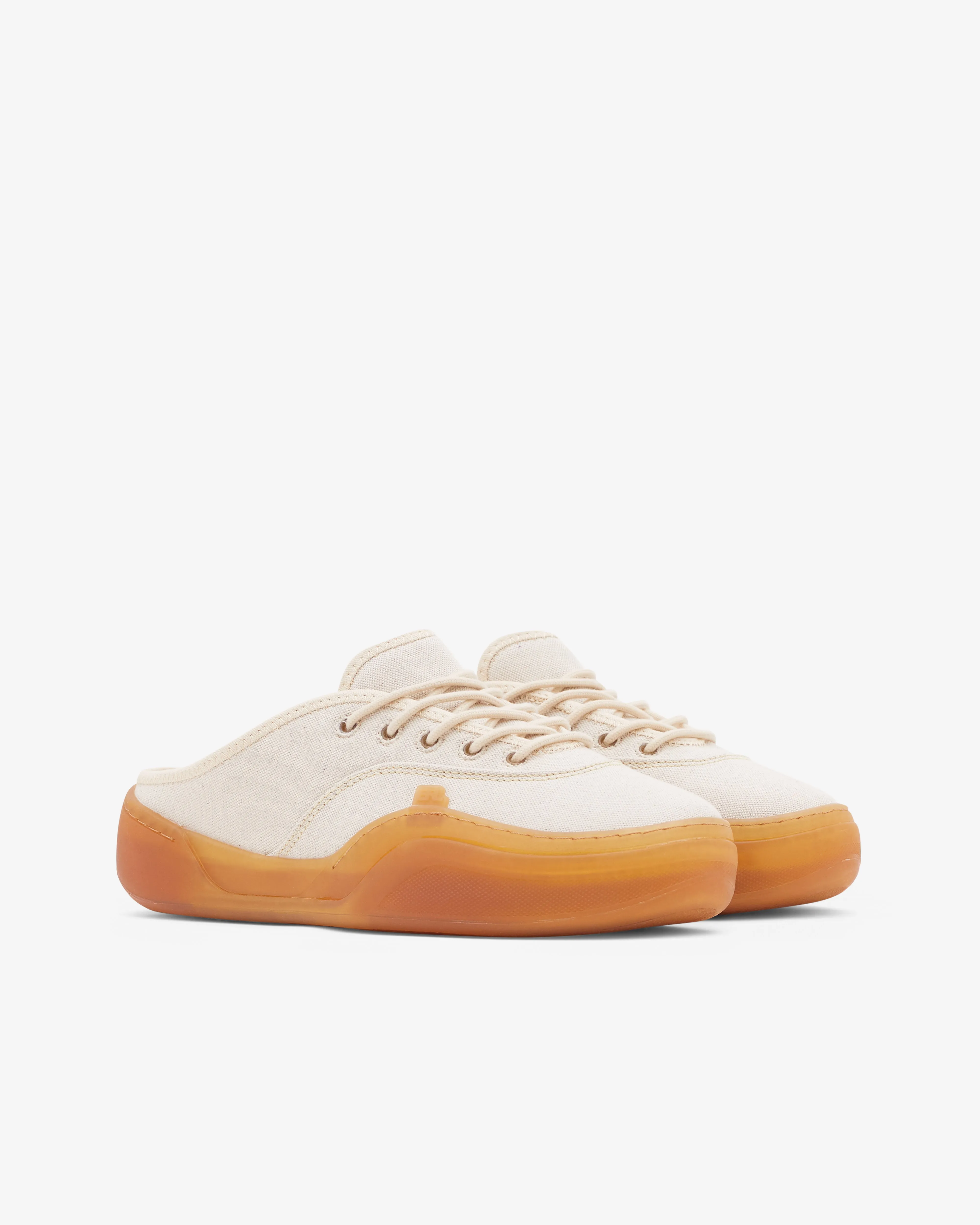 ERL - Men's Camino Low Skate Mule - (Dirty White)