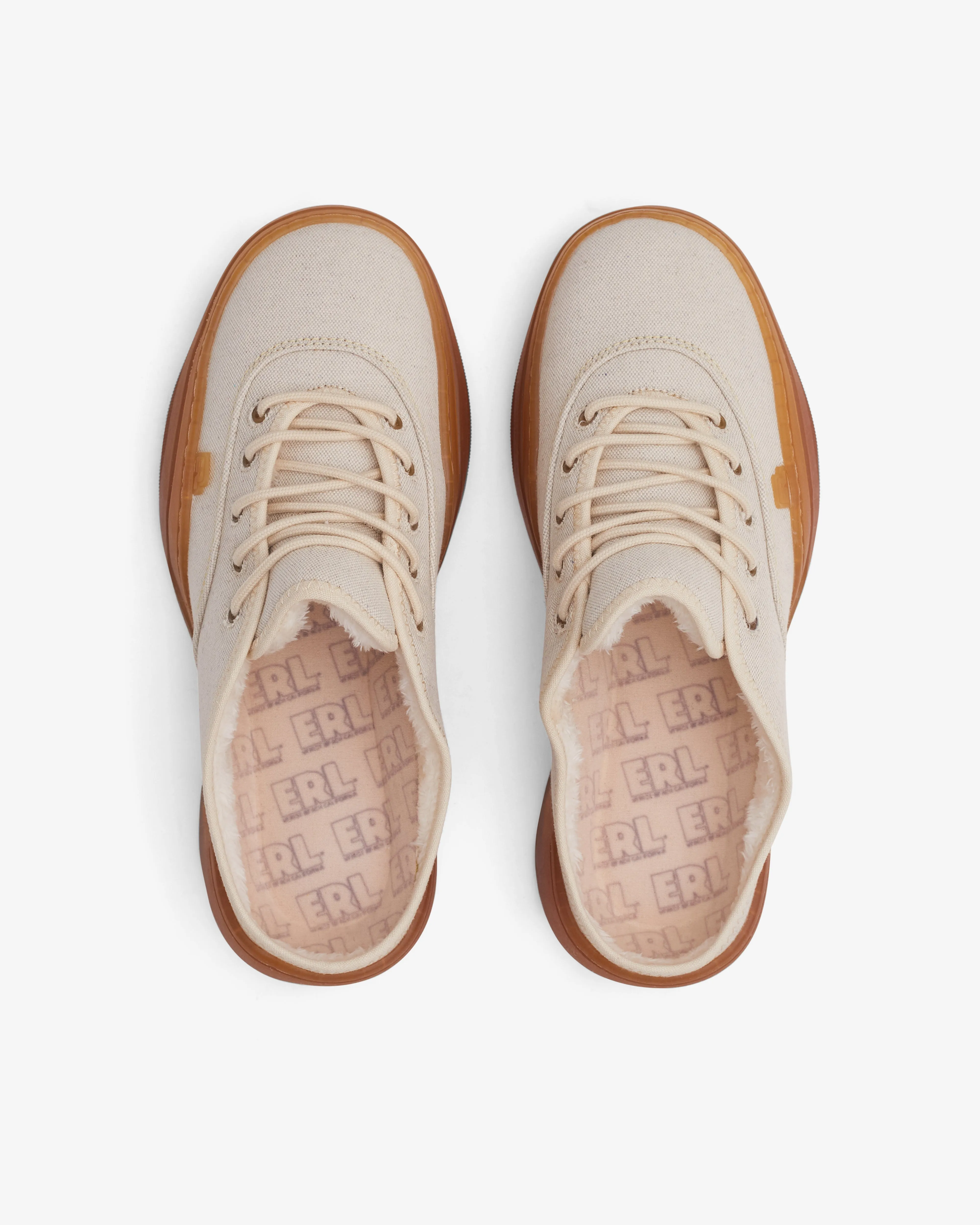 ERL - Men's Camino Low Skate Mule - (Dirty White)