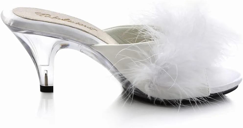 Fabulicious Women's Belle-301F Marabou Slipper