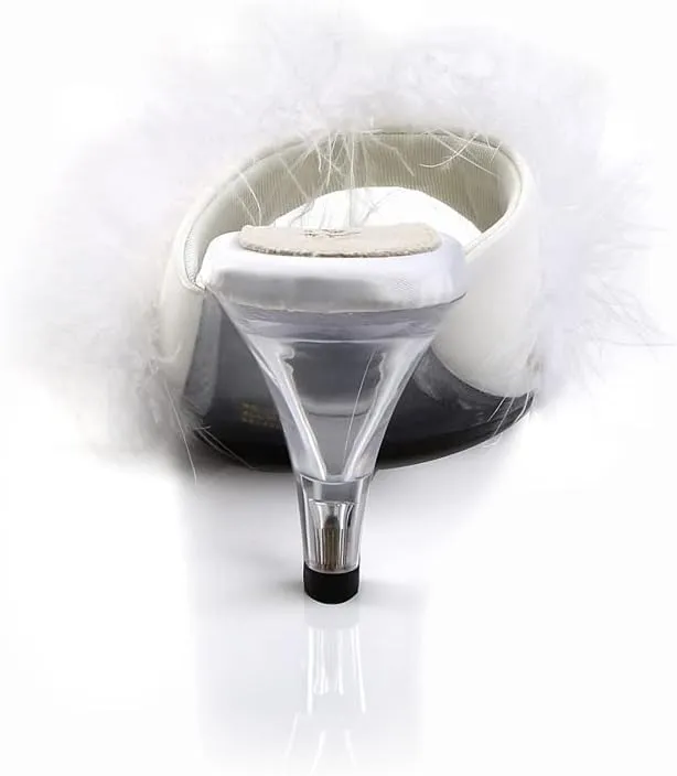 Fabulicious Women's Belle-301F Marabou Slipper
