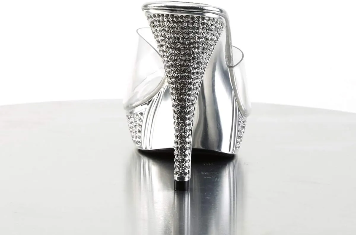 Fabulicious Women's Elegant-401 Platform Slide