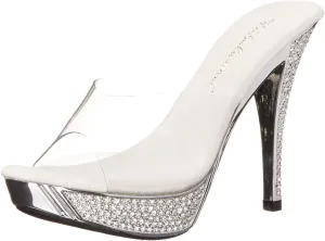 Fabulicious Women's Elegant-401 Platform Slide