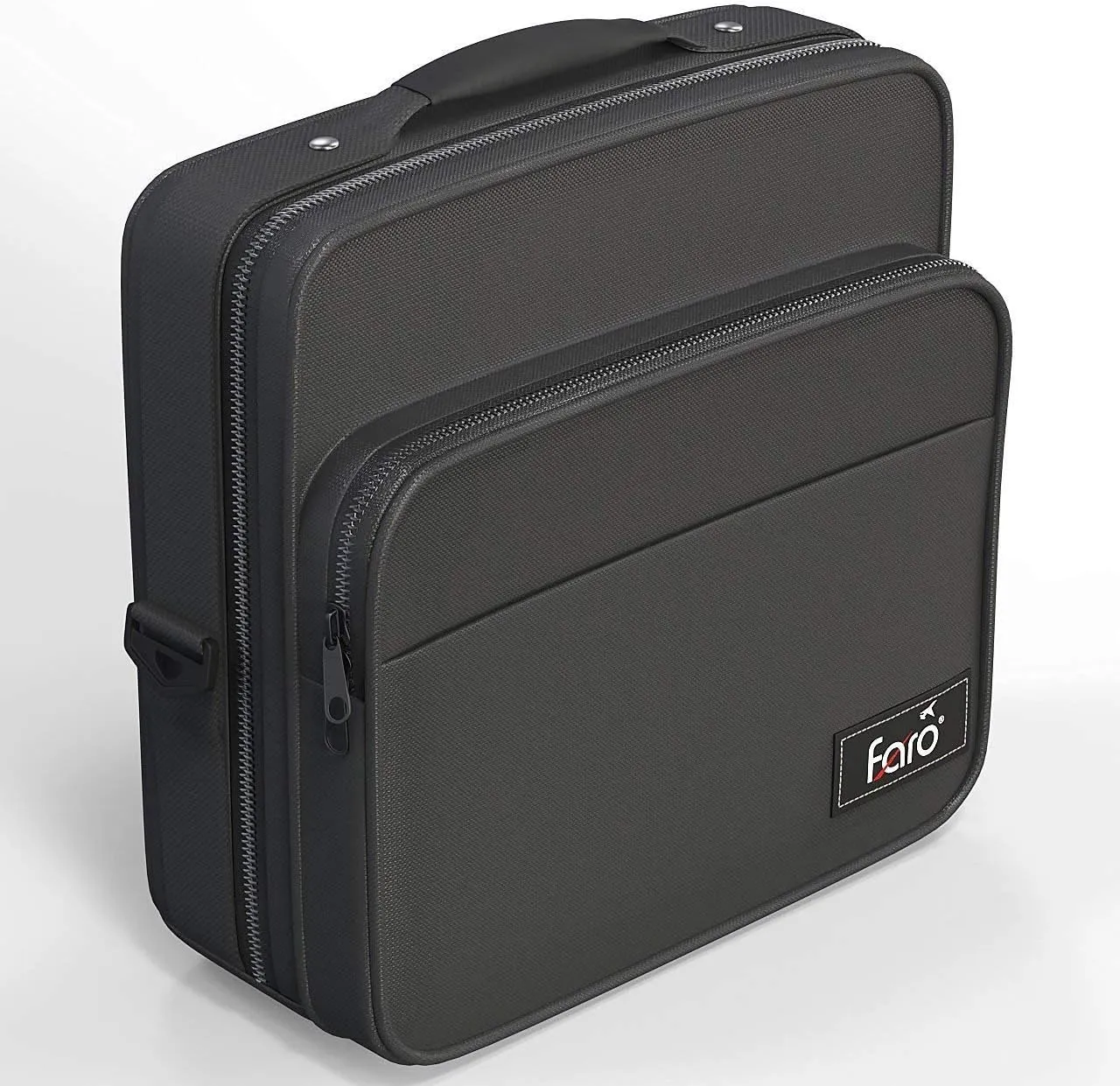 FARO Premium Luxury Aviation Headset Carry Bag - Black
