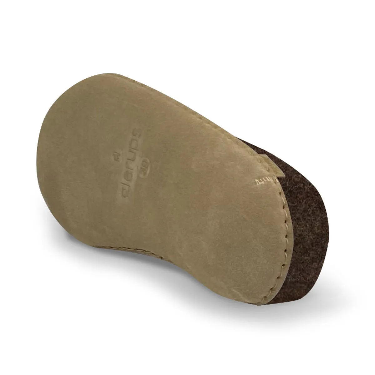 Felt Mule - Brown