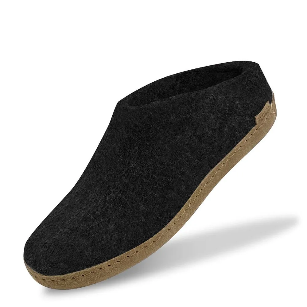 Felt Mule - Charcoal