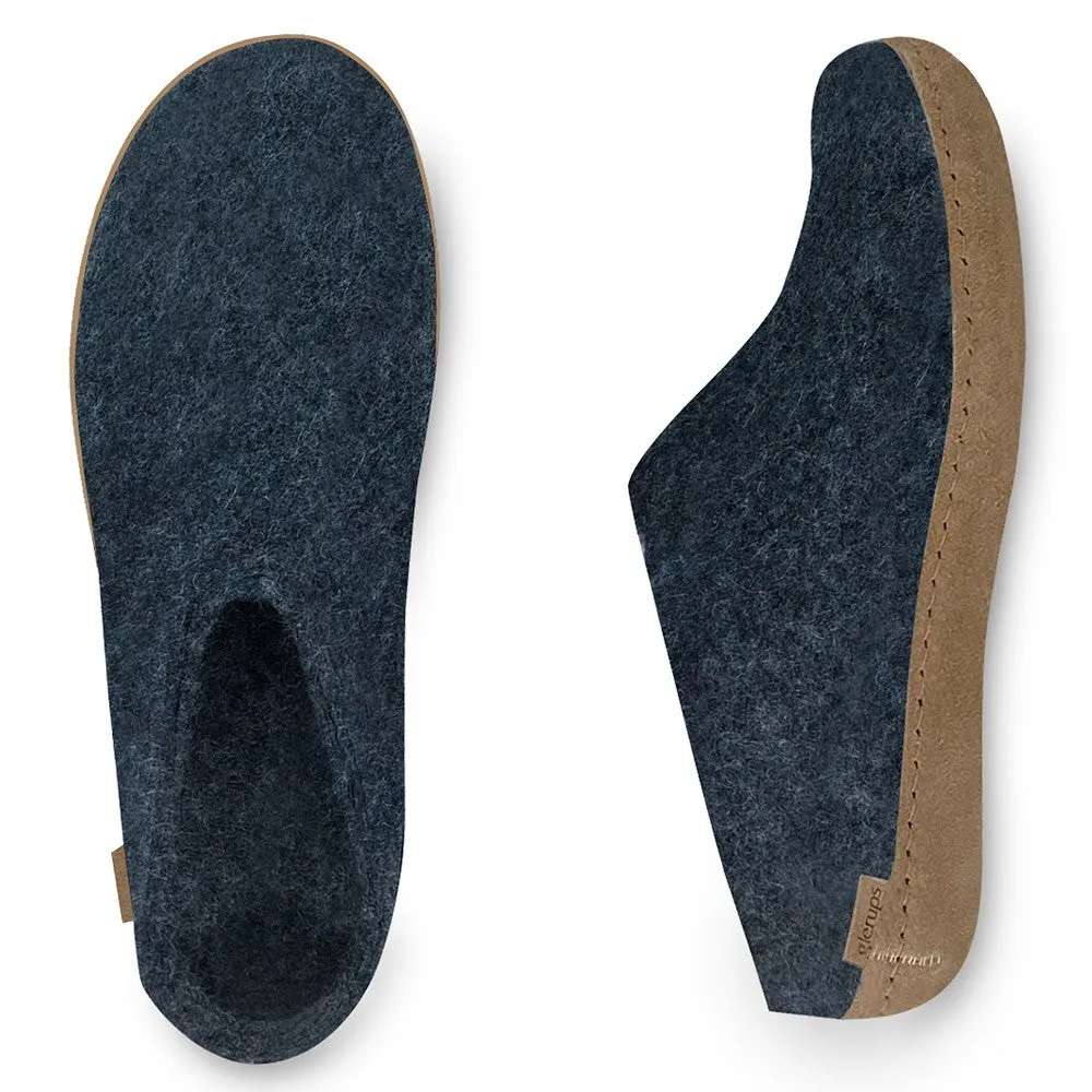 Felt Mule - Denim