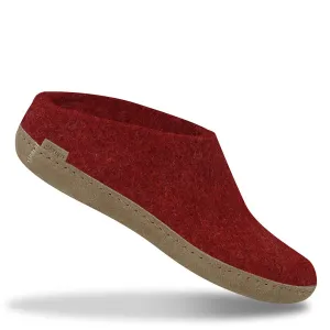 Felt Mule - Red