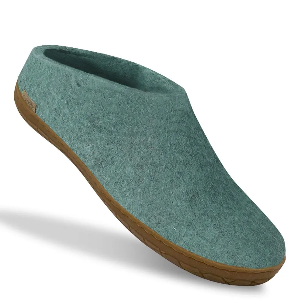 Felt Rubber Sole Mule - North Sea