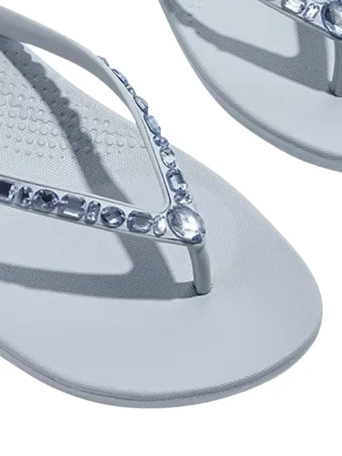 FitFlop Multi-Crystal Flip-Flop - Iqushion - Quiet Blue