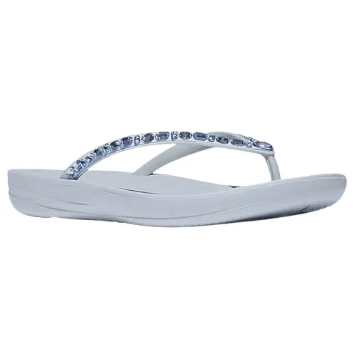 FitFlop Multi-Crystal Flip-Flop - Iqushion - Quiet Blue