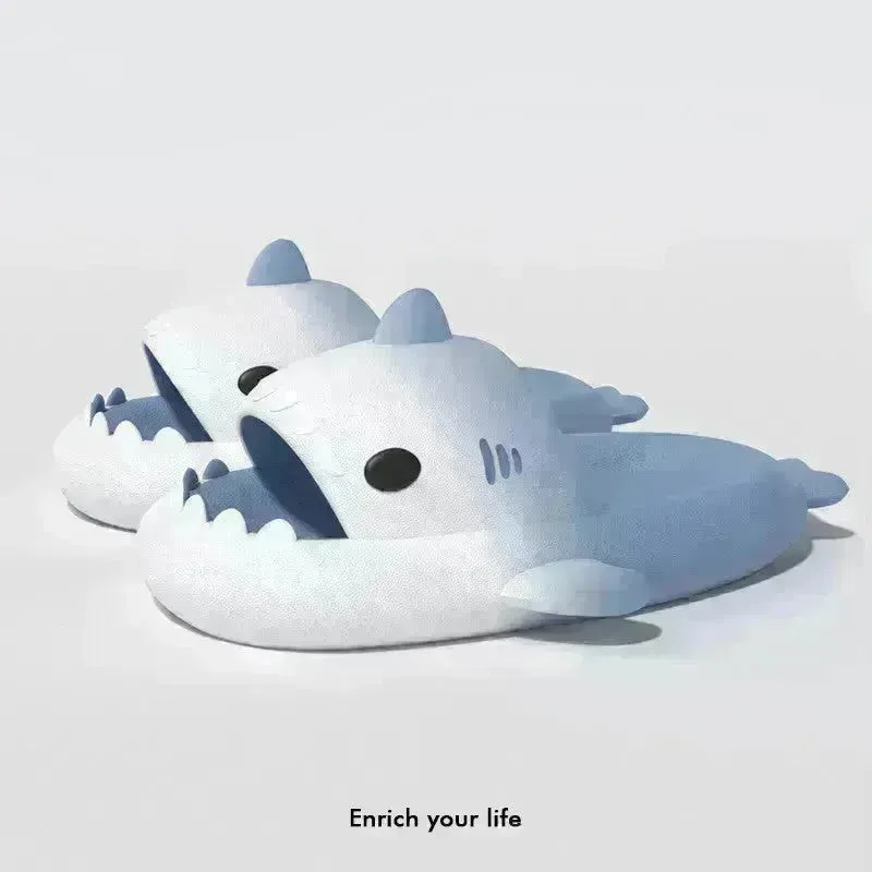 Flip flop Shark Slides Slippers Men's Home Bathroom Non-slip Slippers