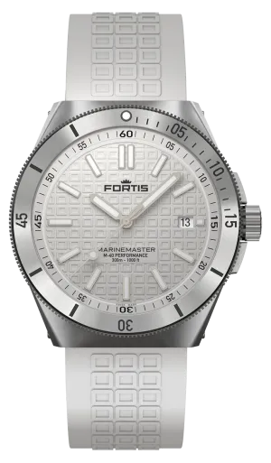 Fortis Marinemaster M-40 Snow White Horizon Strap