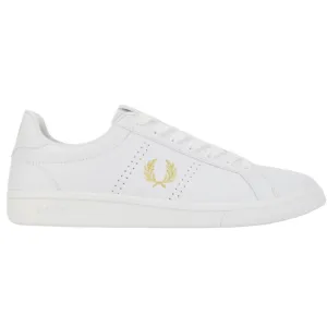 Fred Perry Mens B4321 134 Trainers White