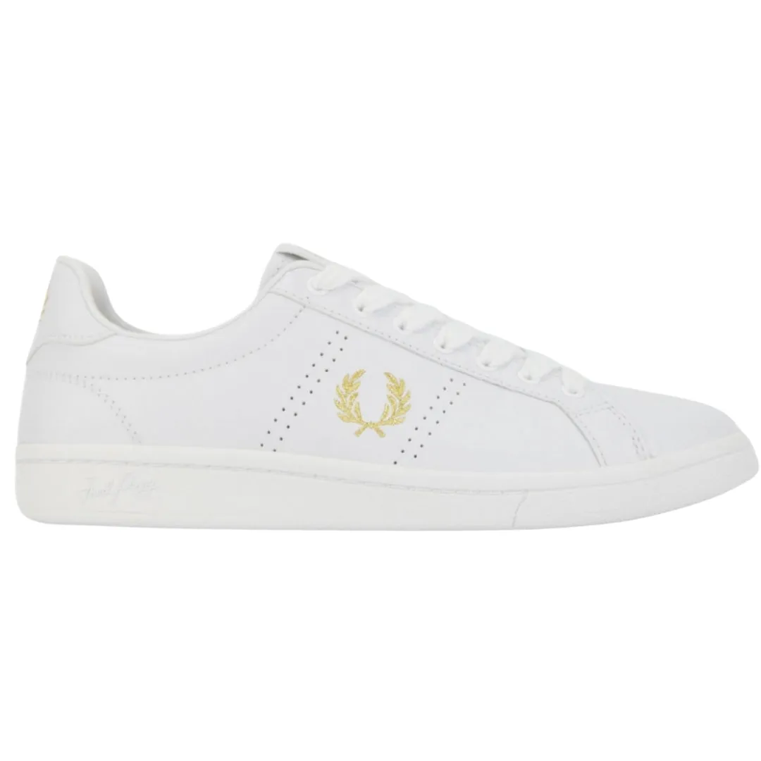 Fred Perry Mens B4321 134 Trainers White