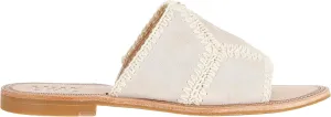Frye Women's Ava Crochet Slide Sandal