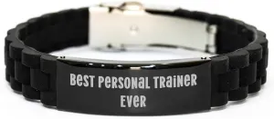 Funny Personal Trainer Gifts for Mother's Day - Glide lock Clasp Bracelet from Friends and Family