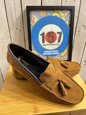 Gabicci Charlie Suede Loafers - Cognac