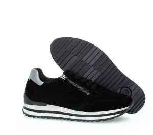 GABOR - 76.528.67 LACED FASHION SHOE - BLACK