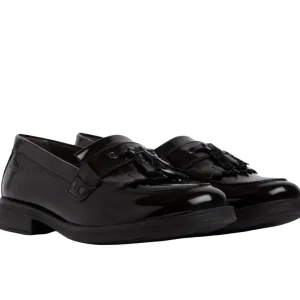 Geox Agata Girls Loafer - Black Patent