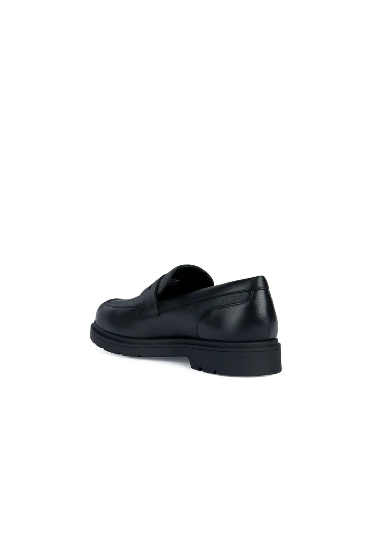 Geox Erkek Siyah Spherica Ec1 Deri Maskülen Loafer