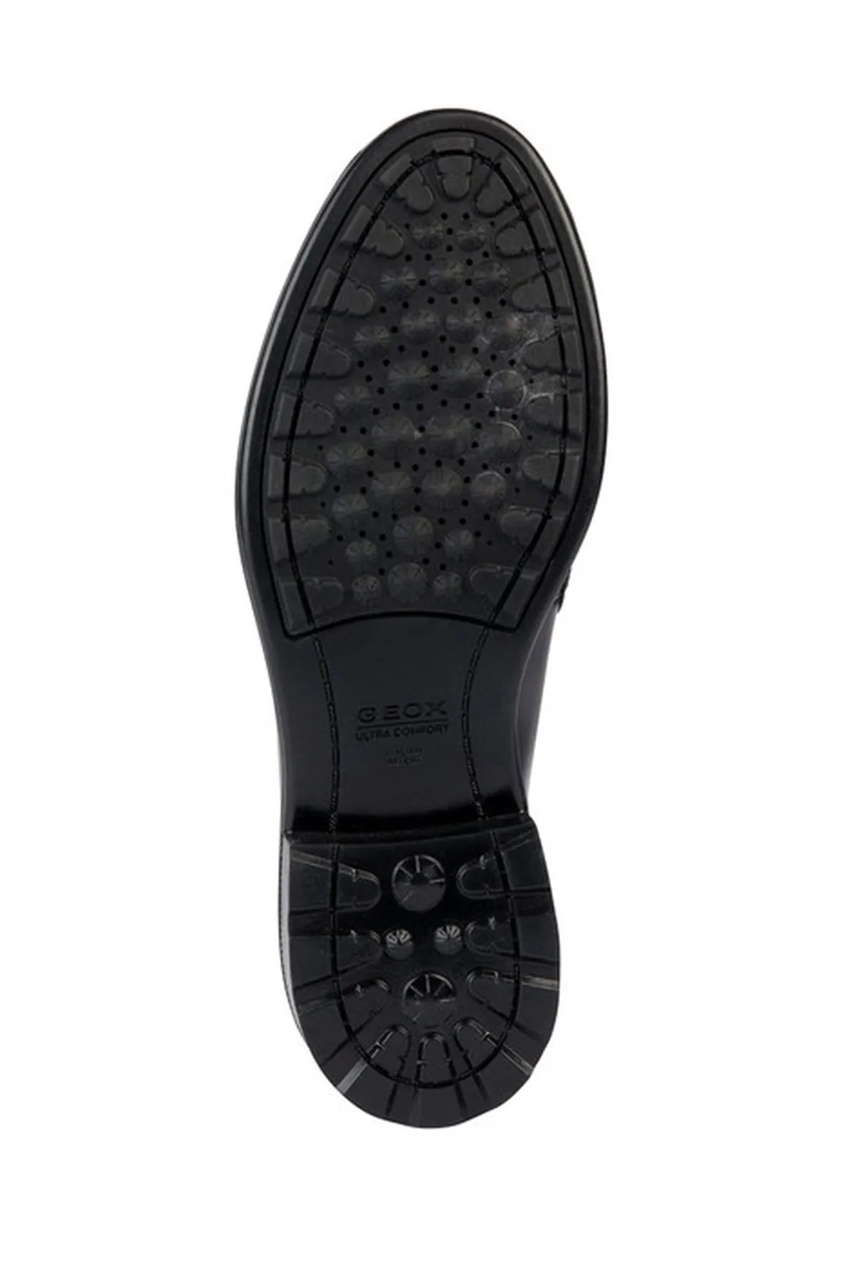 Geox Kadın Siyah Walk Pleasure Deri Maskülen Loafer