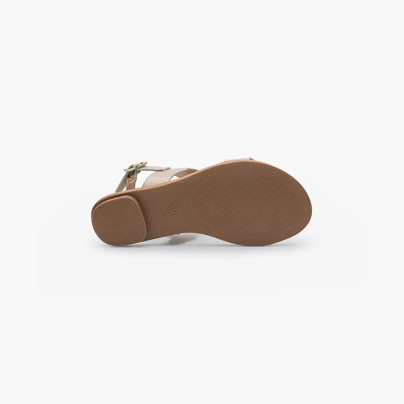 Girls Patent Sandal