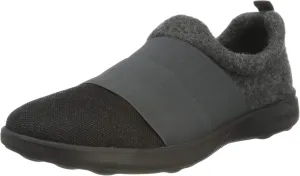HAFLINGER Women's Wool-Sneaker Jump Mule, Anthrazit, 6.5 us
