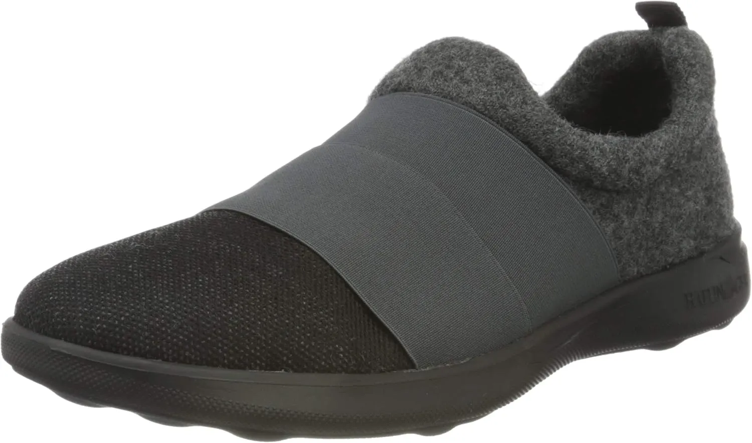 HAFLINGER Women's Wool-Sneaker Jump Mule, Anthrazit, 6.5 us