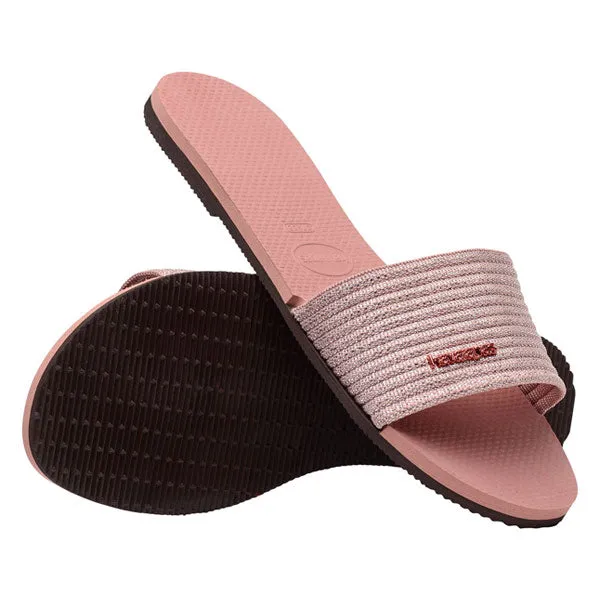 HAVAIANAS YOU MALTA METALLIC - CROCUS ROSE