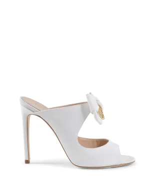 Helen High Mule - White