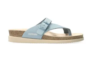 'Helen' women's slide sandal - blue