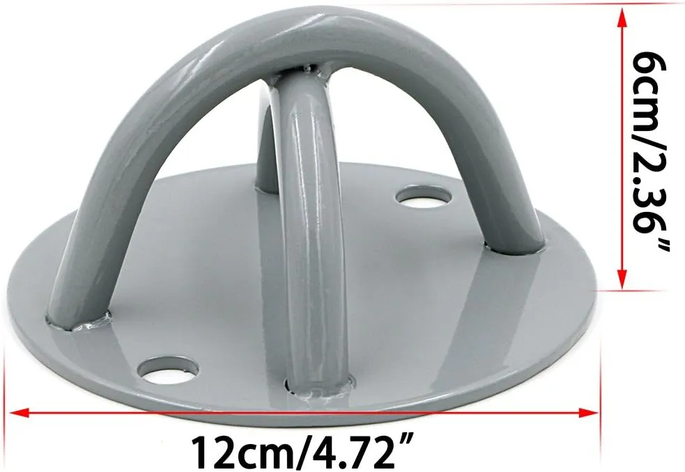 Hipiwe Ceiling Anchor Wall Mount Bracket for Suspension Straps, Gymnastic Rings, Aerial Yoga Swing & Hammock, Resistance Band, Battle Rope