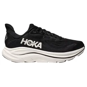 Hoka Women's Clifton 10 Black / White Extra Wide
