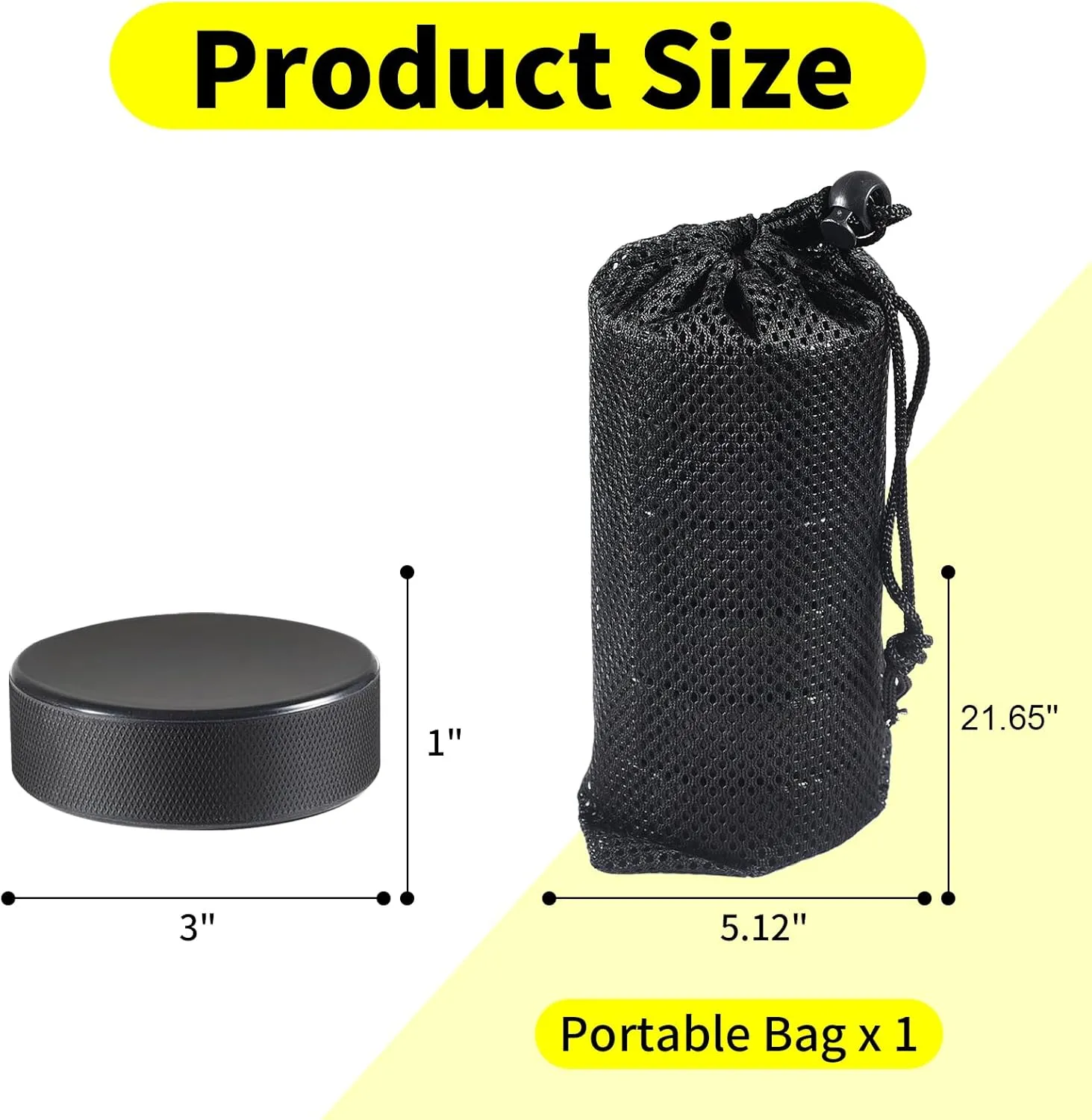 Ice Hockey Pucks Bulk for Practicing