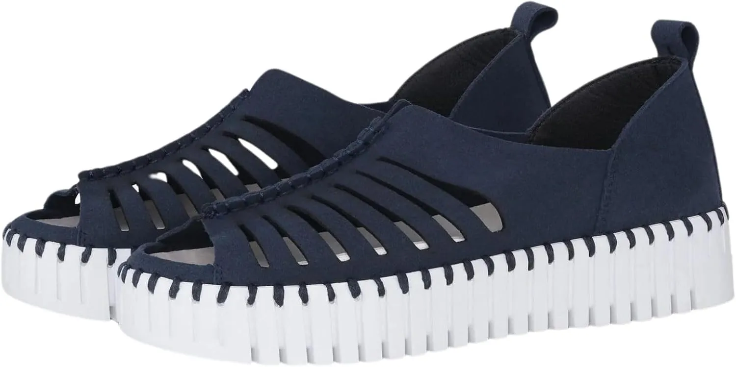 Ilse Jacobsen HORNBAEK Women's Tulip 9376 Platform | Slip-On | Sandal