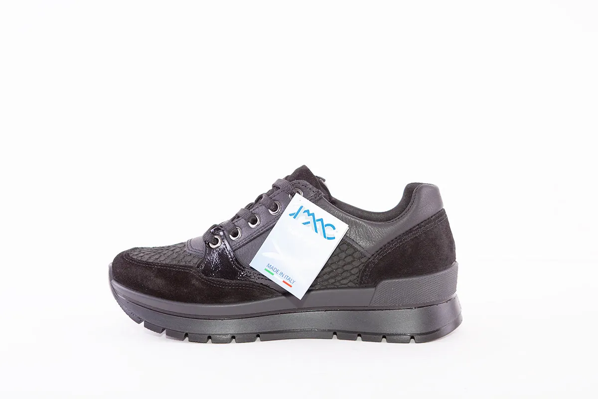 IMAC - 257670 LACED FASHION SHOE - BLACK