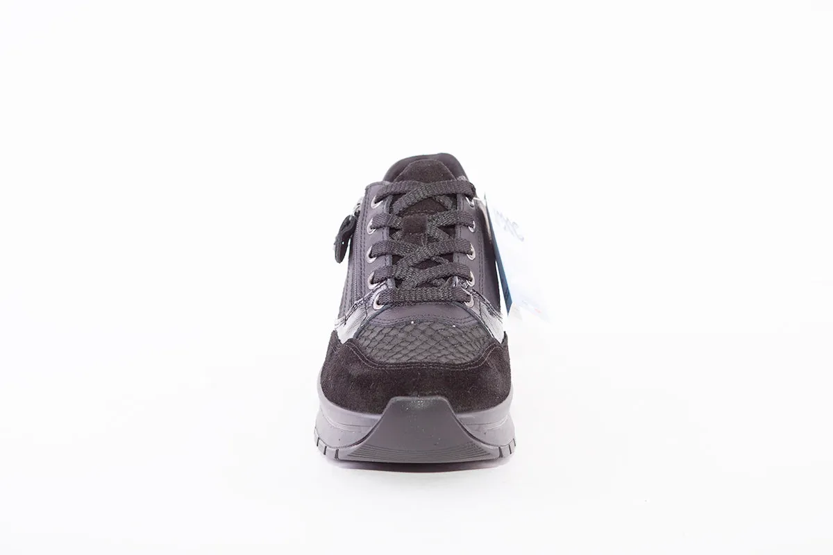 IMAC - 257670 LACED FASHION SHOE - BLACK