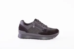 IMAC - 257670 LACED FASHION SHOE - BLACK
